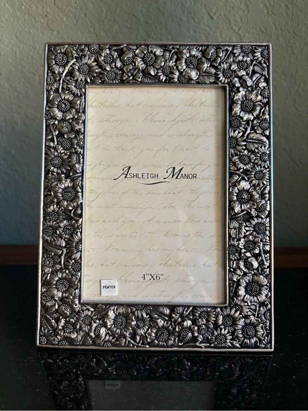 Vintage Sunflower Picture Frame